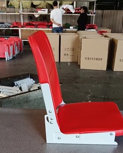 Factory Price Telescopic Seating Systems with Retractable Gym <strong>Blecher</strong> Tip up Seats for High School, College, Church, Music Show - Product Image 5
