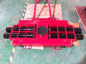 6t-25t भारी ड्यूटी k + bk x + y सीधे रोलर स्केट्स, औद्योगिक लोड हियरिंग ट्रांसफर स्केटिंग सिस्टम के साथ औद्योगिक लोड चलती उपकरण - Product Image 3