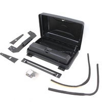 Boîte de rangement ABS de haute qualité, capacité 300L-400L, montage sur le toit, compatible avec les fenêtres latérales, LAND CRUISER PRADO LC120 J120 J125 2002-2009