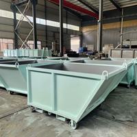Conteneur à déchets basculant pour chariot élévateur à benne basculante XINTUO XT565 certifié CE, personnalisable