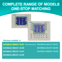 SIEMENS Nouveau Panneau Tactile HMI d'origine Spot 6AV6 642-0BA01-1AX1 SIMATIC TP 177B 6 pouces PN/DP STN 256 couleurs 6AV6642-0BA01-1AX1