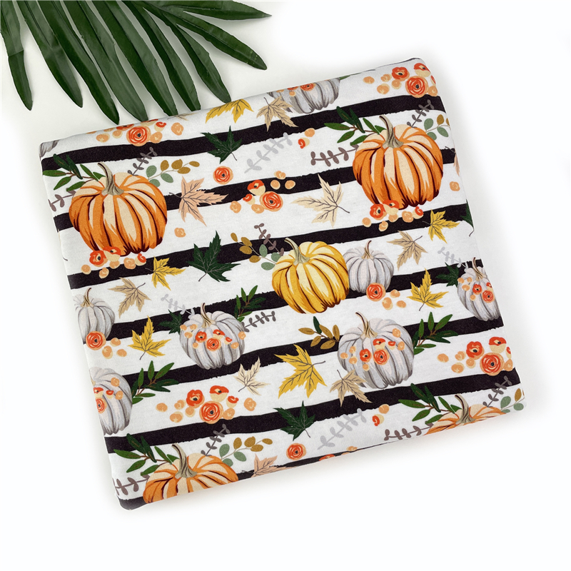 Oeko-Tex Certified Eco-Friendly Bamboo Stretch Fabric for Baby Clothes & Bedding