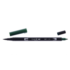 TOMBOW ABT - Rotulador de Doble Punta Verde Cazador - Product Image 1