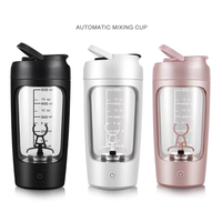 Nouvelle arrivée Premium Charge 600ML électrique en plastique protéine Shaker bouteille auto-mélange tasse pour GYM