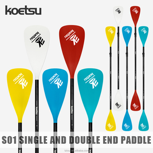 Koetsu Duy Nhất Hai Đầu Nhôm Hợp Kim Mái Chèo Đầy Màu Sắc Tùy Chọn Cho Đứng Lên Paddleboarding Ván Lướt Ván Chèo Thể Thao - Product Image 3