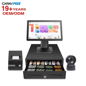 Werkseitig angepasste Touchscreen-Pos-Terminal-Registrier kasse in einer Maschine Pos-Systeme Pos-Software für den Einzelhandel