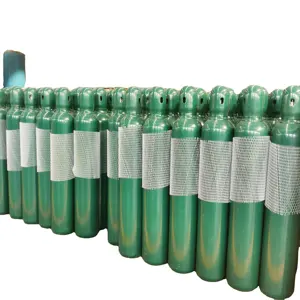 Stickstoff gasflasche Preis, Stickstoff gasflasche Hochdrucks tahl China Lieferant 40l 6 m3 Kunden spezifisches YA hochreines Xenon gas