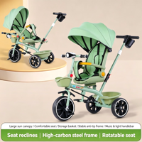 Tricycle multifonctionnel pour enfants, vélo pour bébé, poussette multi-usages pour bébé