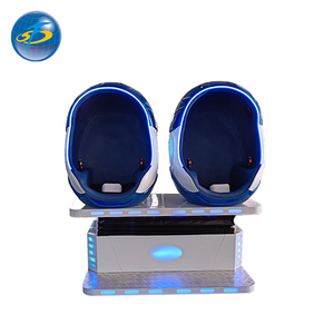 El Parque de Atracciones monta 2 asientos VR Egg Cinema 9D Silla de realidad virtual Simulador de cine - Product Image 2