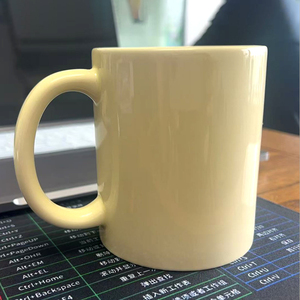 Tasse en céramique écologique de 11 oz avec poignée, style crème, sublimation, changement de couleur, impression par transfert thermique, surface mate, <span class=keywords><strong>composition</strong></span> - Product Image 6