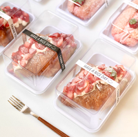 Boîte de pâtisserie, idéale pour l'emballage du pain aux fraises, des gâteaux, des gâteaux roulés, des mousses et des croissants.