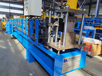 Nouvelle ligne de production de charpentes en acier en U, machine de profilage de canaux en C profonds, commande PLC, moteur, tôle galvanisée