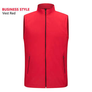 Gilet di Sicurezza Impermeabile Traspirante ad Asciugatura Rapida con Cerniera e Tasche per Uomo, Giacche e Gilet Casual da Lavoro per Attività all'Aperto e Pesca - Product Image 1