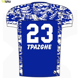 Camiseta de Fútbol Personalizada con Estampado de Camuflaje por Sublimación BETHERIVAL - Product Image 3