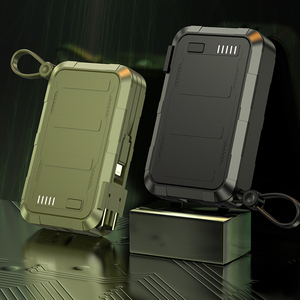 Power Bank da 10000mAh con Ricarica Rapida, Presa AC Integrata e Cavi C/L Integrati, Design Sportivo 22.5W PD QC per Android e <span class=keywords><strong>iPhone</strong></span> - Product Image 2