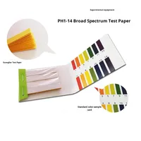 TIANLIAN JINLIDA Ph Extensive Precision pour papier, bandelettes de 5x5cm, 1 à 14 unités, 50 feuilles/sac, pour tests de laboratoire et eau potable