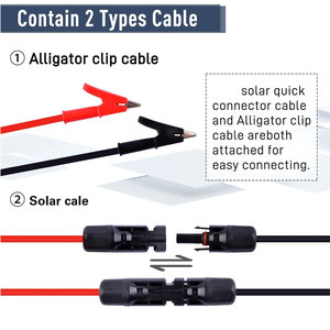 Máy đo điện áp dòng điện EY800W, máy đo quang điện PV, máy đo điện năng kỹ thuật số VOC, màn hình LCD thông minh, máy đo đa năng năng lượng mặt trời MPPT - Product Image 6