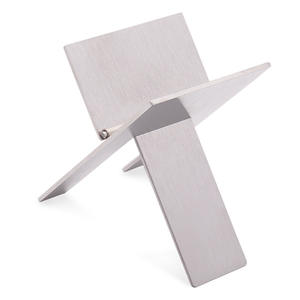 Fabbrica in acciaio inossidabile in metallo argento tipo croce sedia pieghevole supporto per sigari porta Clip Premium sigari accessori - Product Image 4