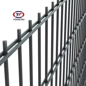 Corrosion Abrasion And Pressure Resistance High Strength Double Wire Fence For Protection Of House Parks And Railway