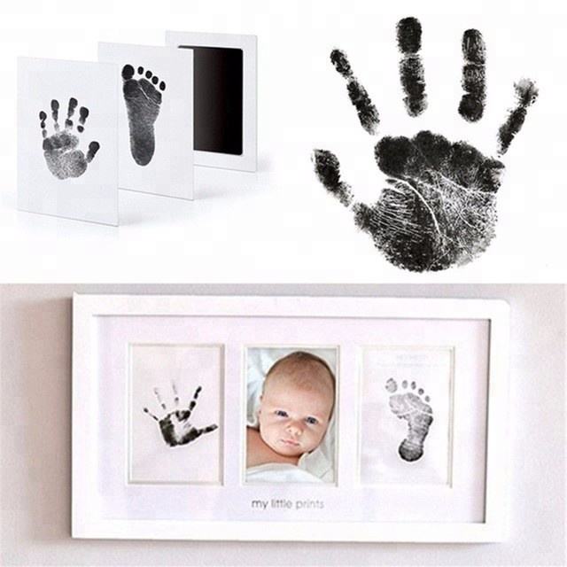 2024 Clean Touch Ink Pad for Bebes - Eco-Friendly Handprint