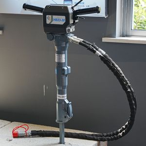 Martello Demolitore Idraulico a Percussione HB17-20 con Riduzione delle Vibrazioni e Funzioni di Rottura Idraulica per Punta da Perforazione - Product Image 6