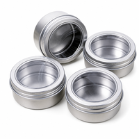 Boîte d'emballage ronde en aluminium personnalisée pour bonbons, biscuits, gâteaux et coussinets de soutien-gorge |   Fabricant de contenants alimentaires, emballages cosmétiques