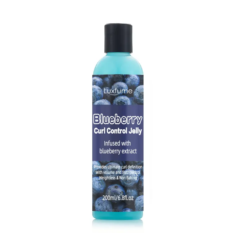 Private Label Blueberry Hair Styling Jelly Curly Hair Booster Curl Hair Jelly