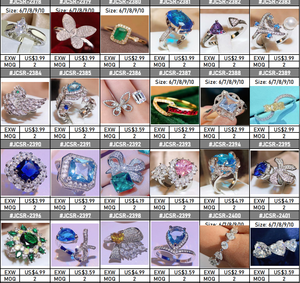 Joyería de moda joyería anillo de zafiro azul zafiro estrella joyería natural piedras preciosas a granel anillos de plata de ley 925 - Product Image 6