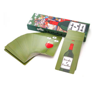 Kualitas tinggi kustom cetak dewasa minum bermain Komunikasi Deck pesta pasangan kartu permainan dengan kotak - Product Image 3