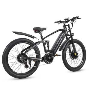 Moteur de moyeu arrière CMACEWHEEL AL26 500W pour VTT électrique 26 pouces en aluminium, capteur de couple 816Wh, batterie lithium 48V 17Ah, IP65 - Product Image 2