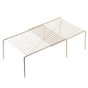 Wholesale LMK260 Retractable Wrought Iron <b>Kitchen</b> Cabinet Dish Utensils Drain Storage Rack Home Condiment Shelf - Product Image 1