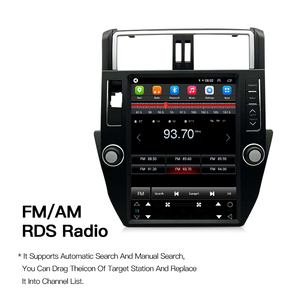 Autoradio multimédia Android 14 12,1'' pour Toyota Land Cruiser Prado 150 2010-2013 Navigation GPS Stéréo Carplay - Product Image 5