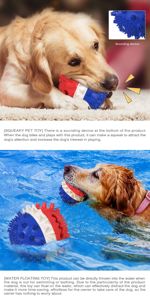 Jouet à mâcher interactif pour petits chiens et chats, distributeur de friandises, en caoutchouc thermoplastique non toxique, durable, facile à nettoyer, jouet puzzle - Product Image 3