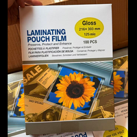 Pochettes de plastification thermique en gros pour usine, formats A4 A3, film de plastification transparent pour photos, certificats, cartes d'identité, film de plastification de bureau