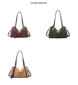 Bolso de Hombro/Bandolera de Cuero Vacuno Vintage 2026, Estilo Retro, Gran Capacidad, Personalizable, para Mujer - Product Image 4