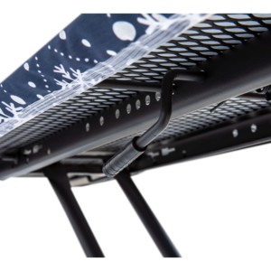 Planche à repasser pliable MILENYUM Heavy Duty Magic XL avec plateau en maille métallique, coussin en mousse de coton, pour usage domestique, en tissu plastique et feutre, fabriquée en Turquie - Product Image 3