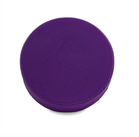 Vente en gros, fabrication en vrac, balles personnalisées de marque PU, logo imprimé, impression, balles de hockey anti-stress, jouet, balles de soulagement du stress pour la promotion