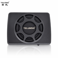 Subwoofer haute puissance, subwoofer de voiture mince avec un nouveau design, DC12V, bobine simple, 8/10 pouces, amplificateur, haut-parleur
