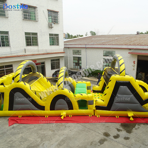 Sân chơi bơm hơi trò chơi Inflatable nhảy lâu đài rừng trượt Combo Nhà Máy Giá Inflatable các chướng ngại vật - Product Image 6