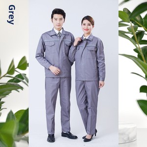 Overol de Trabajo Antiestático Personalizado de Primavera/Otoño, <span class=keywords><strong>Ropa</strong></span> de Trabajo de Algodón Sinopec, <span class=keywords><strong>Ropa</strong></span> de Protección Laboral con Logotipo Impreso de Fábrica - Product Image 6