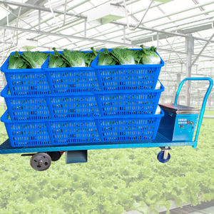 온실 카트 파이프 레일 트롤리 농업용 수확 트롤리 - Product Image 4