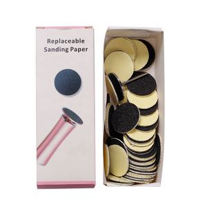 Discos de papel de lija de repuesto para manicura, lijado de uñas, herramienta de lijado de callos de piel muerta Plantar, lijado de pies - Product Image 1