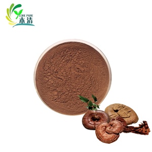 식품 학년 식물 추출물 대형 공급 하이 퀄리티 Reishi 버섯 추출물 분말 10%-50% 드럼 포장에 다당류 - Product Image 1