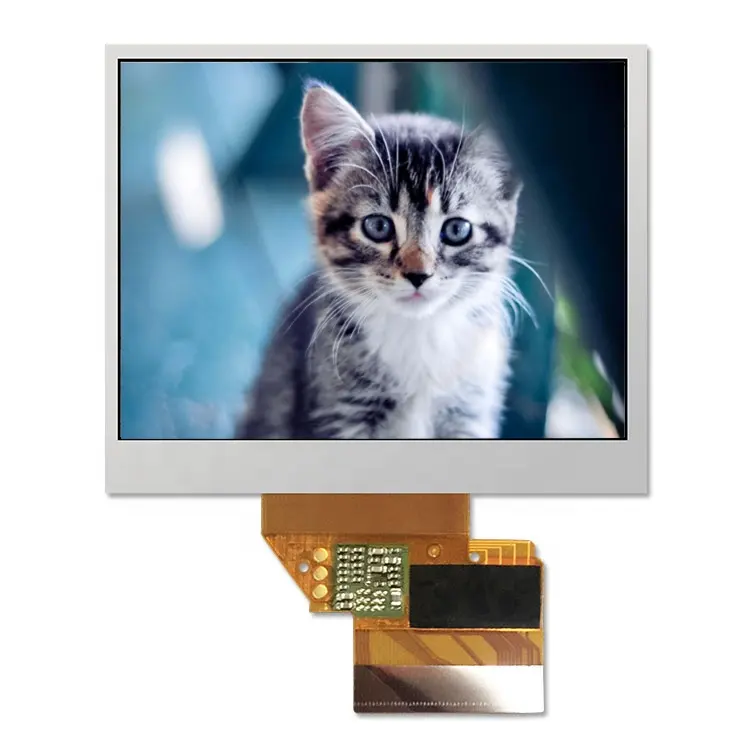 3.5 אינץ 50 פין Fpc מחבר TFT LCD פנל תצוגת מודול מסך 320*240 נהג לוח עבור מחשב כף יד כף יד תעשייתי LQ035Q3DG03