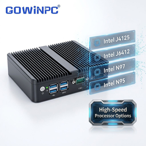 พีซีอุตสาหกรรมไร้พัดลมพร้อมซีพียู Intel J4125 แรม 16GB รองรับการจัดเก็บข้อมูลแบบคู่ สำหรับระบบอัตโนมัติและระบบฝังตัว - Product Image 6