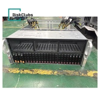Server GPU Supermicro SUPER-AS-4124GS-TNR 4U Bekas, Mendukung Prosesor AMD EPYC 7002/7003 PCIe 4.0