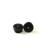 1.6mm F2.0 200 °   Sonnette vidéo avec objectif fisheye ultra grand angle M12, étanche, 6G+IR, pour caméra de sécurité panoramique de voiture