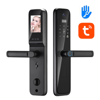 Interphone vocal sonnerie sonnette caméra oeil de chat serrure intelligente Tuya Wifi serrure de porte numérique maison appartement serrure de sécurité