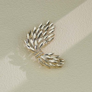 Broche Aile en Strass pour Femme, Accessoire de Soirée en Alliage de Cristal, Couleurs Champagne, Bleu Ciel, Blanc, Rouge, Rose - Product Image 2