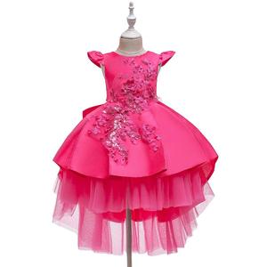 Robe de princesse fleurie pour fille, robe élégante pour fête d'anniversaire, robe formelle pour filles, vêtements de Noël pour bébé, 3-12 ans Y12410 - Product Image 5